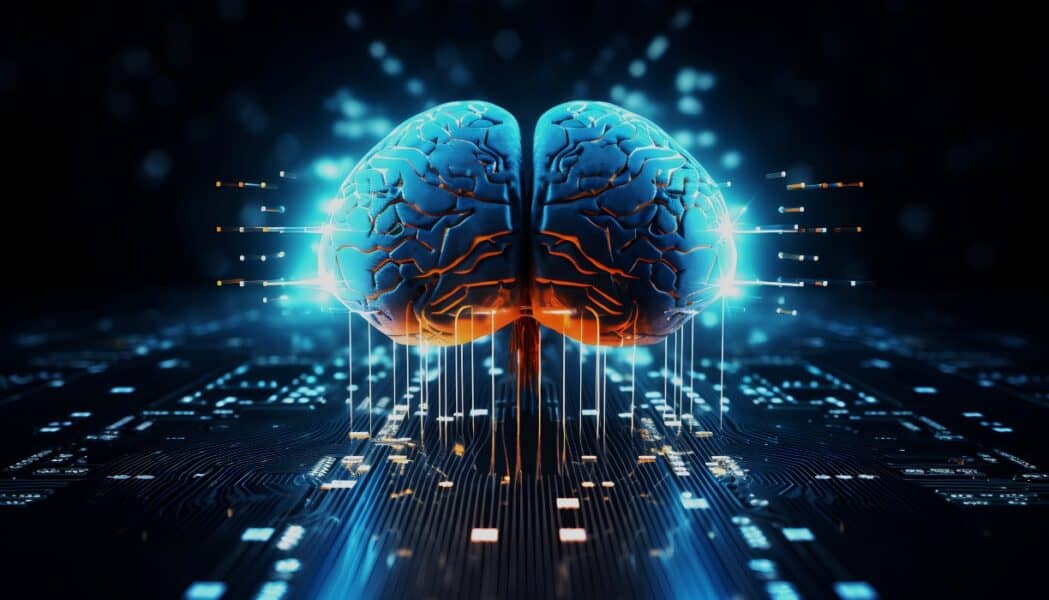 AI-powered virtual assistant interacting with a patient 