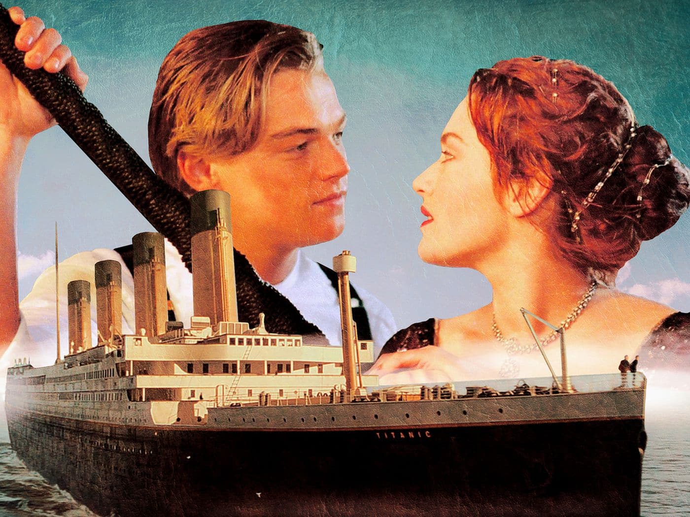 Artifacts recovered from the Titanic, including jewelry and personal belongings. 