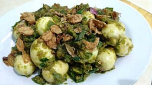Telur Puyuh Sambal Ijo: Lauk Sederhana yang Bikin Nambah Nasi!