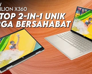 HP Pavilion x360: Laptop Convertible Favorit untuk Pelajar dan Profesional Muda