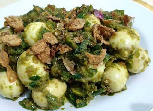 Telur Puyuh Sambal Ijo: Lauk Sederhana yang Bikin Nambah Nasi!