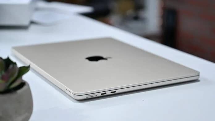 The MacBook Air M3 in a coffee shop, emphasizing portability and battery life.